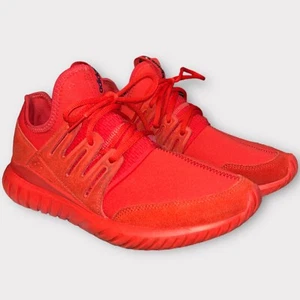 adidas Tubular Radial /Red / Men’s Size 7 US - Picture 1 of 12
