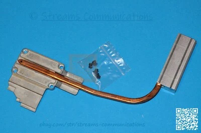TOSHIBA Satellite P755D P755D-S5266 AMD Laptop CPU Cooling Heatsink + Screws - Image 1 of 4