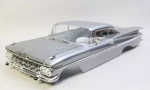 1/10 RC Car BODY Shell 1959 Chevy IMPALA Low Rider Body 200mm *FINISHED* GRAY - Picture 1 of 19