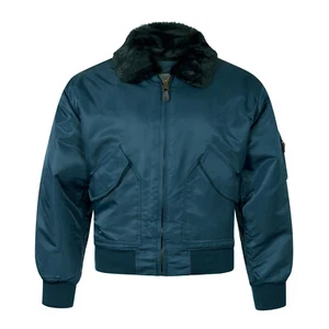 MA2 Flight Jacket Army Military CWU Flying Air Force Fur Collar Insulated Bomber - Picture 1 of 7