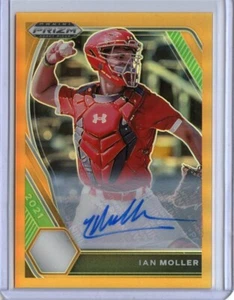 Panini Prizm 2021 Draft Picks base automática Prizms naranja neón #103 Ian Moller #/20 - Imagen 1 de 1
