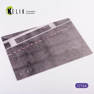 Base acrilica per modello in plastica CVN 78 Gerald Ford Type2 - 1:144 KeliK KS14404 - Foto 1 di 4