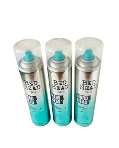 3-Pack Bed Head TIGI Hard Head Hairspray Extreme Hold 11.7 Oz Each - Picture 1 of 6