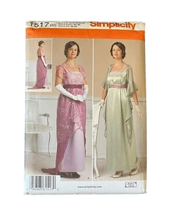 Simplicity 1517 R5 Misses’ Costume Downton Abby Edwardian Titanic Sewing Pattern - Picture 1 of 4