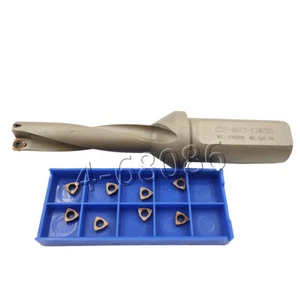 WC-17-4D-C25 turning U drill indexable drill C25-4D + WCMT030208FN insert - Picture 1 of 12