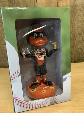 Baltimore Orioles Bird Bobblehead Old Bay Crabs Maryland MLB Baseball SGA Cover