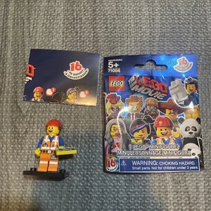 The LEGO Movie Serie 1 CMF Hard Hat Emmet Minifigur - Bild 1 von 3