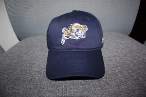 Navy Midshipmen USN Academy Under Armour Navy Blue White Hat Cap OSFM New - Picture 1 of 7