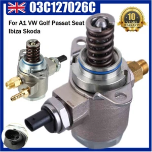 High Pressure Fuel Pump 03C127026C for A1 VW Golf Passat Seat Ibiza Skoda - Picture 1 of 7
