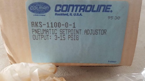 NEW Colman Controline Pneumatic setpoint adjuster AKS-1100-0-1 9530 | eBay