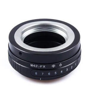Anello adattatore tilt shift per obiettivo attacco M42 a Fujifilm Fuji FX X-Pro2 X-Pro1 XT2 - Foto 1 di 6