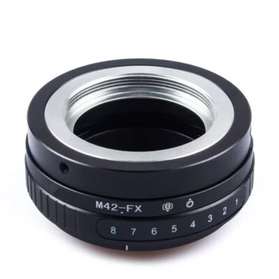 Tilt Shift Adapter Ring for M42 Mount Lens to Fujifilm Fuji FX X-Pro2 X-Pro1 XT2 - Image 1 of 4