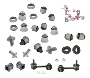 Rear Control Arm Anti Roll Bar Bushings Drop Links for Honda CR-V 2007-2012 - Picture 1 of 1