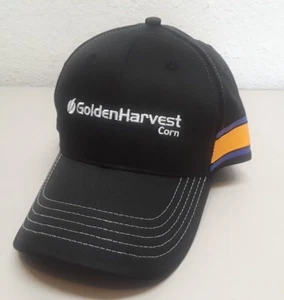 Trucker, Industrial, Baseball Cap, Hat Golden Harvest Corn Syngenta Black/Orange - Picture 1 of 2