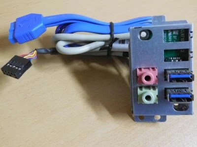 exxone Business S 1101 PC31469-11B CLKF1006 Frontpanel 2xUSB 3.0 und Audio*pz630 - Bild 1 von 3