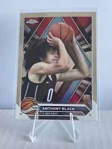 2023-24 Topps Chrome Anthony Black Rookie #186 - Orlando Magic - Foto 1 di 2