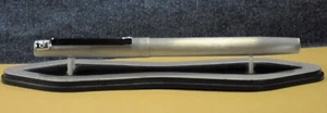 Pluma Estilográfica "FEND" Aluminio Cepillado y CT Rara De Colección Alemana c.1969 - Imagen 1 de 11