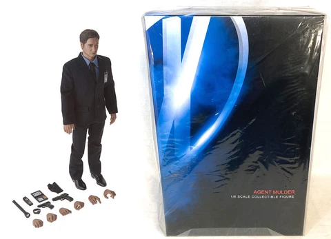 ThreeZero The X-Files 1/6 Scale David Duchovny as AGENT FOX MULDER 12" Figure Cover