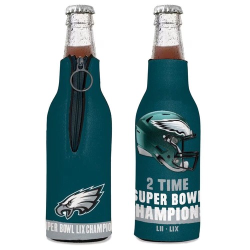 Philadelphia Eagles 2 Sided 59 Super Bowl Champions Bottle Cooler ...