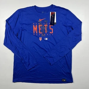 2023 New York Mets Authentic Collection Long Sleeve Dri Fit Large NWT - Picture 1 of 2