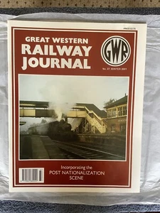 Great Western Railway Journal. No.37, Winter 2001. See Description For Details - Picture 1 of 3