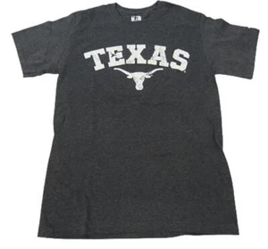 New Texas Longhorns Mens Sizes S-M Charcoal Gray Shirt - Picture 1 of 5