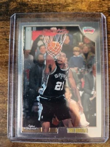 1998-99 Topps Chrome Tim Duncan #49 San Antonio Spurs HOF MVP - Picture 1 of 2