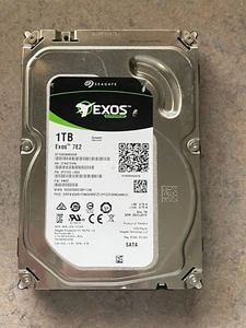 Hard Seagate Exos 7E2 1TB 7200U/Min 128MB SATA III ST1000NM0008 3.5'' Inch - Picture 1 of 2