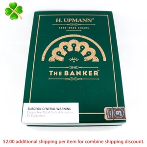 The Banker Währung leere Holz Zigarrenkiste 6,25" x 4,5" x 3,25" - Bild 1 von 12