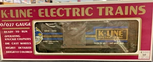 K-Line K-90001 KCC Premier Edition Classic Boxcar  "O" and O27 NEW! - Picture 1 of 2