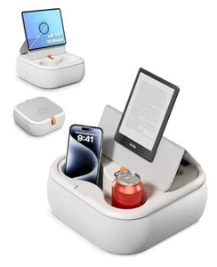 Tablet Stand Pillow, Compatible with 4-13" Phone/Tablet, iPad, iPhone - Picture 1 of 7