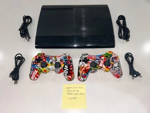 Consola PlayStation 3 Super Slim 500GB CECH-4301C, mandos, cables probados #7 - Imagen 1 de 14