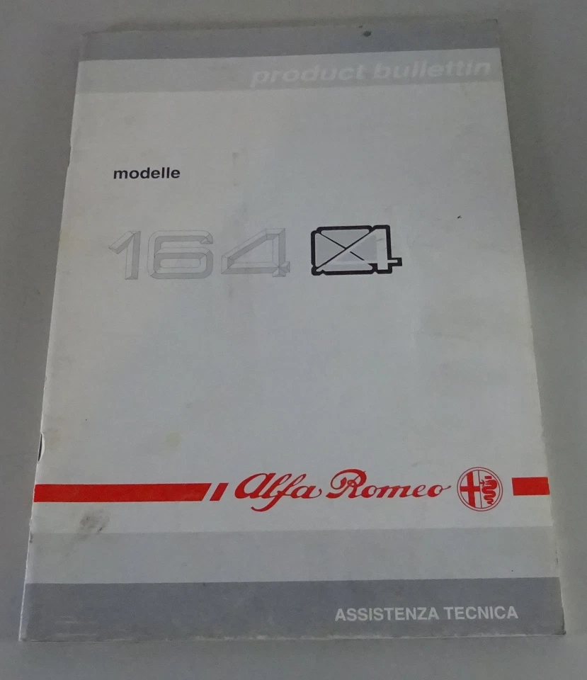Product Bulletin / Einführungsschrift Alfa Romeo 164 Q4 3,0l V6 230 PS von 1993 - Bild 1 von 3