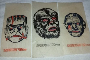 1960's Mr. Softee Universal MONSTER + Iron-Ons - 10 Total - Picture 1 of 4
