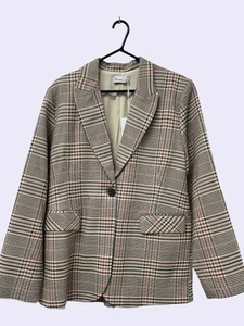 ZK BY ZOE KRATZMANN New Women's Beige Blazer Size 16-18 AU - Picture 1 of 3