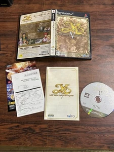 Ys V Lost Kefin, Kingdom Of Sand PS2 Playstation 2 Taito getestet OVP Japan - Bild 1 von 3
