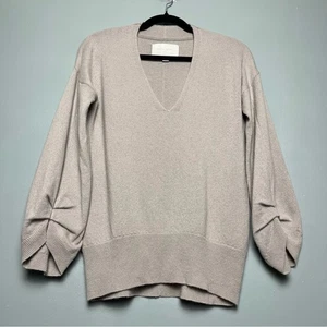 Brochu Walker Casimir 100% Kaschmir Pullover V-Ausschnitt Damen Größe XS - Bild 1 von 10