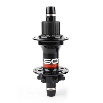 Buje de bicicleta freno de disco AL7075 de una sola velocidad 32H BMX bujes de prueba en calle piezas de bicicleta Foto 1 de 4