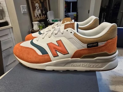 New Balance 997H CORDURA FABRIC Sea Salt Orange CM997HZD Men's Size 12 NEW SHOES - Image 1 of 4