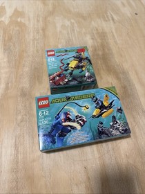 NEW LEGO Aqua Raiders: Deep Sea Treasure Hunter (7770), Angler Ambush (7771) NIB