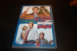 COFFRET 2 DVD "LA COURSE AU JOUET Arnold Schwarzenegger / SUPER PAPA" films Noel - Picture 1 of 2