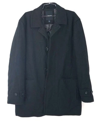 Abrigo negro London Fog para hombre - talla L Foto 1 de 4