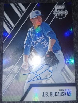 2017 Panini Elite Extra Edition  2 J.B. Bukauskas  Silver  BREWERS  - Image 1 of 4