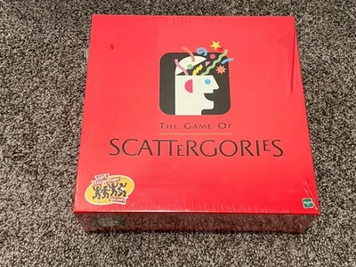 The Game of Scattergories Family Board Game Parker Brothers Hasbro 2003 Sealed - Image 1 of 3