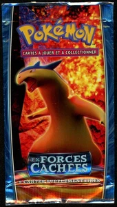 Booster vide Pokémon Typhlosion Forces Cachées Français - Picture 1 of 2
