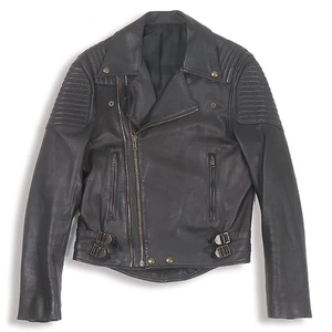 GIVENCHY black leather rider jacket - Picture 1 of 5