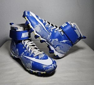 Nike Force Savage Shark Royal Blue Football Cleats Size 6Y Activewear AH6425 - Picture 1 of 8