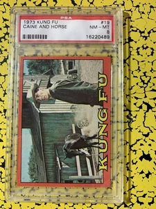 1973 Topps KUNG FU Caine In Uniform #19 PSA 8 - Picture 1 of 2