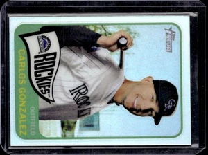 2014 Topps Heritage #THC-494 Carlos Gonzalez Chrome Refractors #/565 - Bild 1 von 2