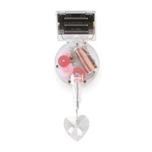 Solar Powered Heart Shaped Crystal Rainbow Maker Novelty Gift Ideas for Teens - Picture 1 of 3